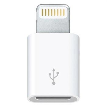 Apple Lightning / Micro USB Adapter MD820ZM/A - iPhone 5, iPod Touch 5