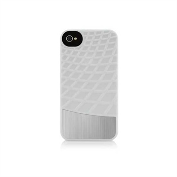 iPhone 4 / 4S Belkin - Meta Snap-On-Cover - Vit