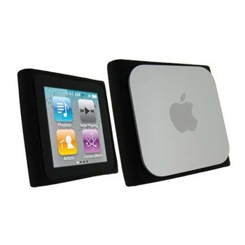 iPod Nano 6G 8GB / 16GB iGadgitz Silikonväska - Svart