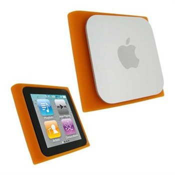 iPod Nano 6G 8GB / 16GB iGadgitz Silikonväska - Orange