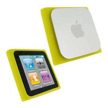 iPod Nano 6G 8GB / 16GB iGadgitz Silikonväska - Gul