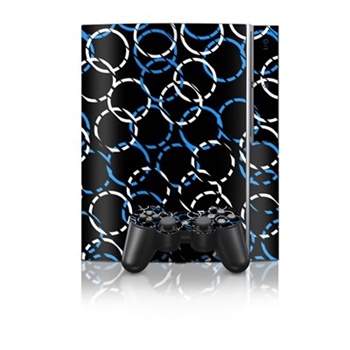 Sony PlayStation 3 Skin - Blue Loops