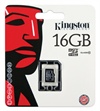 Kingston microSDHC Kort w/o Adapter - 16GB