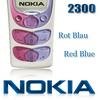 Knappsats Kompatibel Nokia 2300 - Red / Blue