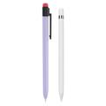 AHASTYLE PT80-1-K för Apple Pencil 2:a generationens styluspenna Silikonhölje Skydd mot fall - Lila