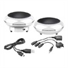 Aktiv Mini H�gtalare - SOUNDDISK VIT