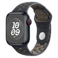 Apple Watch Series Ultra 2/Ultra/9/8/SE (2022)/7/SE/6/5/4/3/2/1 Lippa Flour Silikonarmband - 49mm/45mm/44mm/42mm - Svart