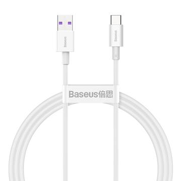 Baseus Superior Series USB-C data- och laddningskabel - 100W, 2m - Vit