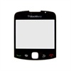 BlackBerry Curve 3G 9300, 9330 Display Glas - Svart