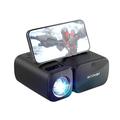 BlitzWolf BW-V3 bärbar LED-projektor i miniformat - WiFi, Bluetooth, 1080p - Svart