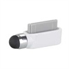 Mini Capacitive Stylus Penna - iPad, iPhone 3G, 3GS, iPhone 4, 4S - Vit