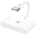 CarPlay Trådlös Adapter för iOS - USB, USB-C (Öppen Förpackning - Utmärkt) - Vit