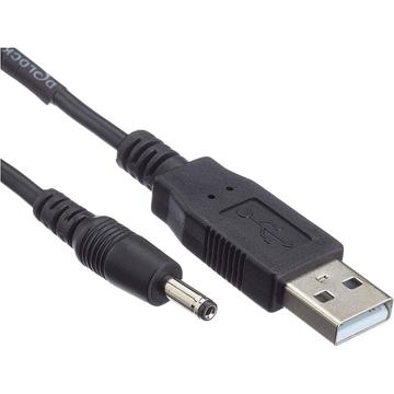 DeLock USB-kabel med strömkontakt 3,5 mm - 1,5 m