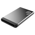 EAGET G55 2,5-tums USB 3.0 HDD-hölje Hårddiskfodral Extern hårddisklåda Stöd för 2TB