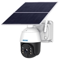 Escam QF724 Vattentätt Soldriven Övervakningskamera - 3.0MP, 30000mAh (Öppen Förpackning