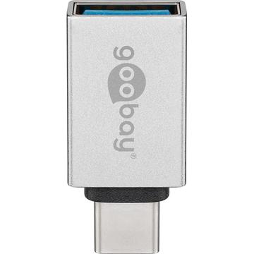 Goobay USB-C till USB-A adapter - silver