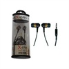 In Ear Stereo Headset - Svart / Koppar