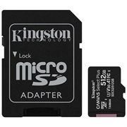 Kingston Canvas Select Plus microSDXC Minneskort - SDCS2/512GB - 512GB