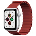 Kingxbar Apple Watch 7/SE/6/5/4/3/2/1 Magnetisk Armband - 41mm/40mm/38mm - Röd