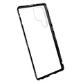 Samsung Galaxy S22 Ultra 5G Magnetiskt Skal med Härdat Glas - Svart