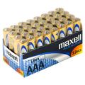 Maxell LR03/AAA-batterier - 32 st. (8x4)