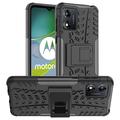 Motorola Moto E13 Anti-Slip Hybrid Skal med Stativ - Svart
