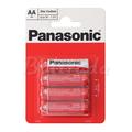 Panasonic R6RZ/4BP AA-batterier med zink-kol - 4 st.