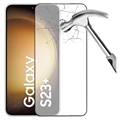 Prio 3D Samsung Galaxy S23+ 5G Härdat Glas Skärmskydd - 9H - Svart