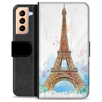Samsung Galaxy S21+ 5G Premium Plånboksfodral - Paris