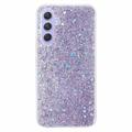 Samsung Galaxy S23 FE Glitter Flakes TPU-skal - Lila