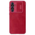 Samsung Galaxy S23 FE Nillkin Qin Pro Flipfodral - Röd