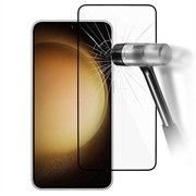 Samsung Galaxy S24 Heltäckande Härdat Glas Skärmskydd - 9H - Svart Kant