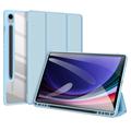 Samsung Galaxy Tab S9 FE Dux Ducis Toby Tri-Fold Smart Foliofodral - Baby Blå