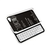 iPhone 4 / 4S Bluetooth Tangentbord & V�ska - Vit