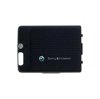 Sony Ericsson C702 Bak Skal - Metallisk Svart