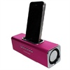 MusicMan Soundstation & Bordsladdare Stereo H�gtalare - Rosa