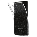 Spigen Liquid Crystal Glitter Samsung Galaxy S21 FE 5G Skal - Genomskinlig