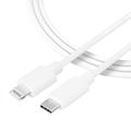 Tactical USB-C / Lightning-kabel iPhone, iPad, iPod - 2m - Vit