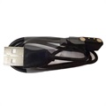 Magnetisk USB-Laddningskabel till Smartwatch K12 - 0.8m - Svart