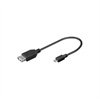USB / Micro B Adapter - 0,20m