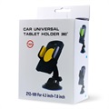 Universell Smartphone / Surfplattehållare för Bil - Gul / Svart