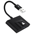 Trådlös Android Auto Adapter - USB, USB-C (Öppen Förpackning - Utmärkt) - Svart