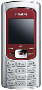 Siemens A31 Tilbeh&ouml;r