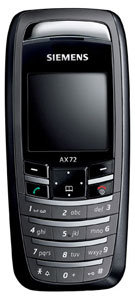 Siemens AX72 Tilbeh&ouml;r