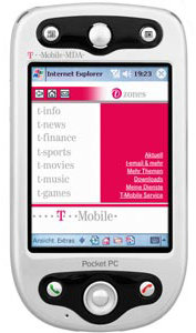 T-Mobile MDA II Tilbeh&ouml;r