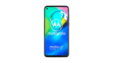 Motorola Moto G8 Power adapter och kabel