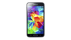 Samsung Galaxy S5 skärmskydd och härdat glas