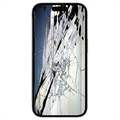 iPhone 15 Pro Max LCD-Display och Glasreparation - Svart - Originalkvalitet