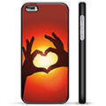 iPhone 5/5S/SE Skyddsskal - Hjärtsiluett