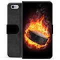iPhone 6 Plus / 6S Plus Premium Plånboksfodral - Ishockey